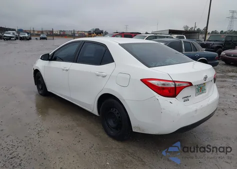 2016 Toyota Corolla L from USA, damaged, VIN 2T1BURHE9GC505374